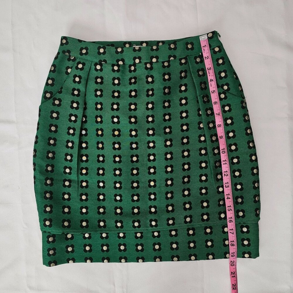 Anthropologie HD In Paris Women's Garden Glimmer Floral Mini Skirt Size US 2 - Picture 13 of 13